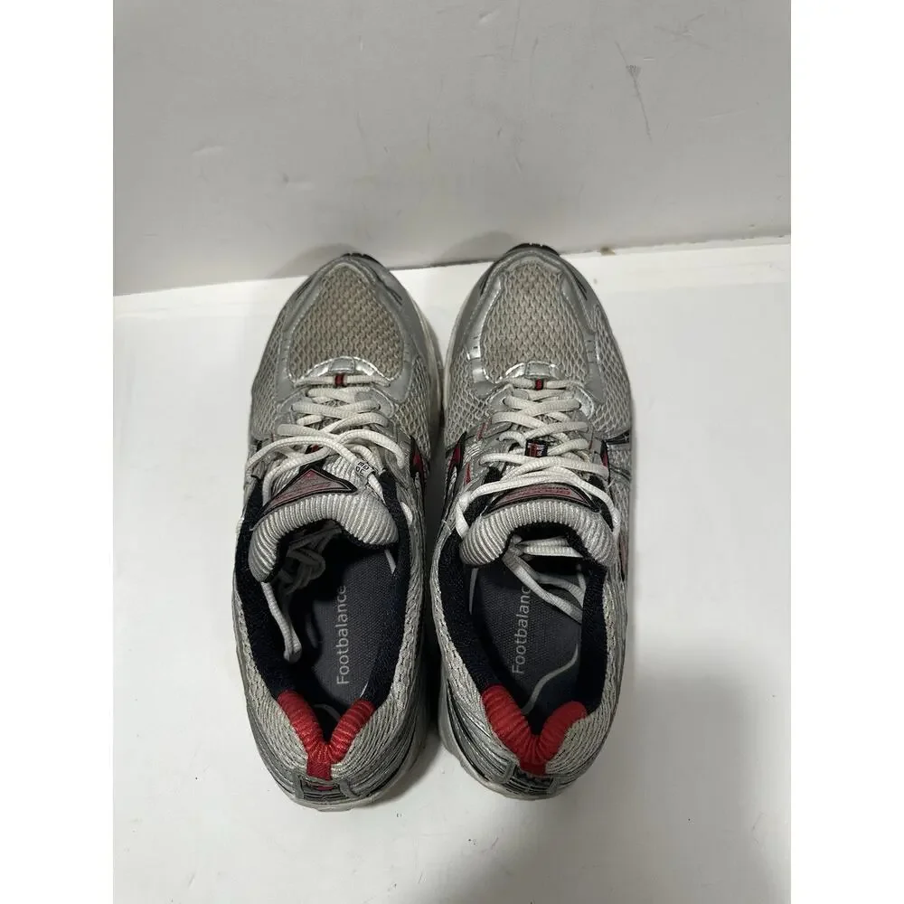 Brooks Adrenaline GTS 11th Edition Men’s Sz 11 Silver Red Running Shoes Sneakers